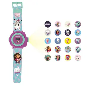 Jeux éducatifs montre digitale avec projection de 20 images Lexibook Gabby et la Maison Magique image-1