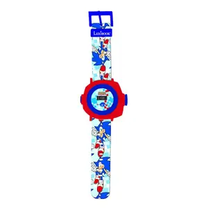 Bildungsspielzeug Digitale Uhr mit Projektion von 20 Bildern Lexibook Sonic