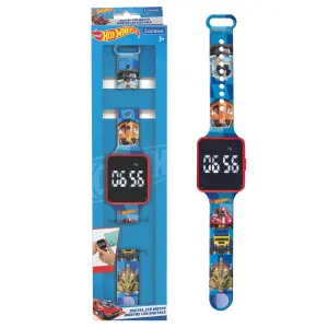Reloj digital LED Lexibook Hot Wheels image-1