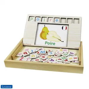 The school of words bilingual French-English - wooden game Lexibook Bio Toys image-0