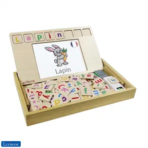 The school of words bilingual French-English - wooden game Lexibook Bio Toys image-1