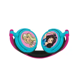 Casque audio stéréo filaire pliable avec limitation de volume d'écoute Lexibook Barbie image-2