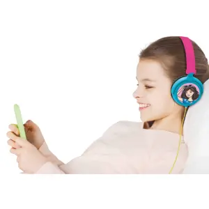 Casque audio stéréo filaire pliable avec limitation de volume d'écoute Lexibook Barbie image-3