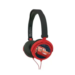 Casque audio stéréo filaire pliable avec limitation de volume d'écoute Lexibook Disney Cars image-1