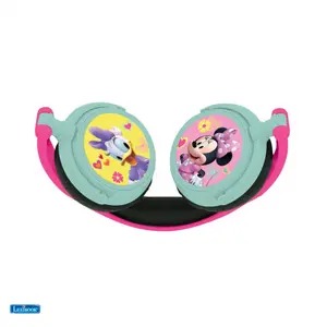 Minnie foldable wired stereo headphones + volume control Lexibook image-2
