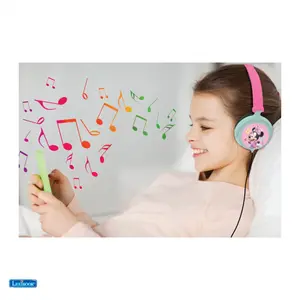 Minnie foldable wired stereo headphones + volume control Lexibook image-3