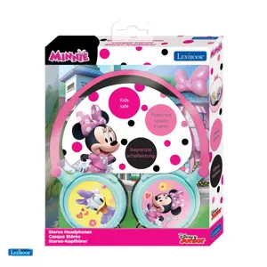 Minnie foldable wired stereo headphones + volume control Lexibook image-4