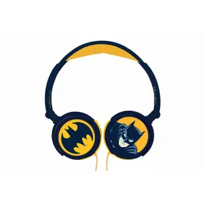 Folding wired stereo headphones with volume limit Lexibook Batman image-0