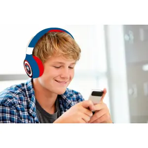 2-in-1 Bluetooth Wired Headphones, Comfortable and Foldable with Audio Limitation Lexibook Avengers image-4