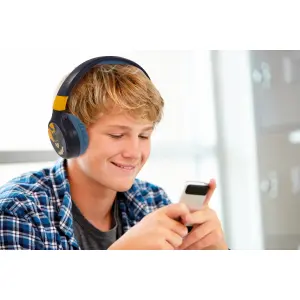 Casque audio bluetooth 2 en 1 filaire confortable et pliable avec limitation de son Lexibook Batman image-4