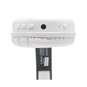 2-in-1 Bluetooth and Wired Headphones Comfortable and Foldable with Volume Limiter Lexibook Football image-3