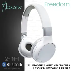 Casque audio bluetooth 2 en 1 filaire confortable et pliable avec limitation de son Lexibook image-4