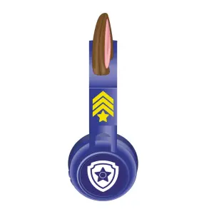 Casque audio lumineux pliable bluetooth et filaire avec un design 3D avec limitation du volume Lexibook Chase de La Pat' Patroulle image-2