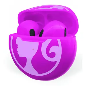 Wireless Bluetooth earbuds with charging case Lexibook Barbie image-1