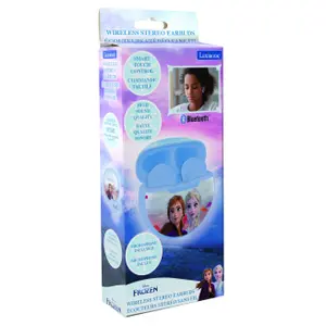 Wireless Bluetooth earbuds with charging case Lexibook La Reine des Neiges image-1