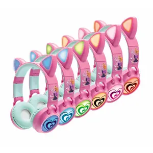 Casque audio Bluetooth avec effets lumineux Lexibook Barbie image-2