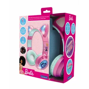Casque audio Bluetooth avec effets lumineux Lexibook Barbie image-3