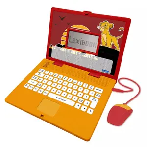 Bilingual computer educational games with 124 activities Lexibook Le Roi lion image-0