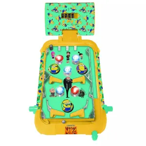 Skill arcade game with a great design, sounds, lights, and a score display on screen to play solo or challenge your friends. Lexibook Les Minions image-0