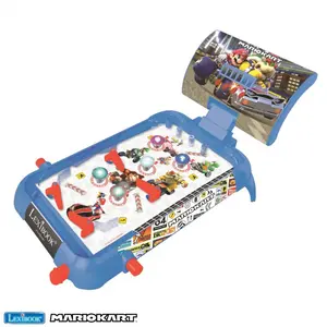 Juegos electrónicos pinball mario kart con efectos de luz y sonido Lexibook image-1