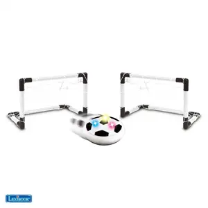Lighted foam soccer disc with 2 goal posts Lexibook AeroFoot image-0