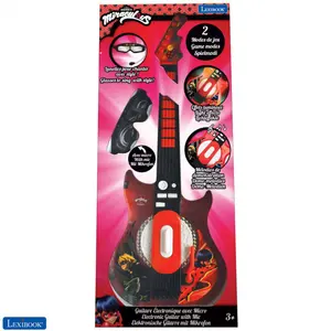 Jeux électroniques guitare lumineuse Miraculous + lunettes équipées d'un micro Lexibook image-3