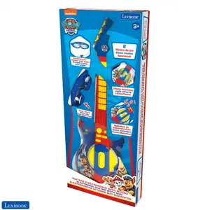 Jeux électroniques guitare lumineuse Pat’Patrouille + lunettes équipées d'un micro Lexibook image-3