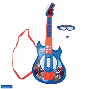 Electronic games spider-man luminous guitar + glasses with microphone Lexibook image-1