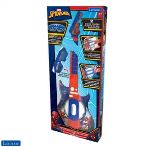 Electronic games spider-man luminous guitar + glasses with microphone Lexibook image-3