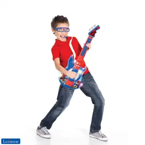 Electronic games spider-man luminous guitar + glasses with microphone Lexibook image-2