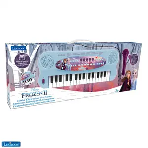 Electronic games - Snow Queen electronic music keyboard with microphone Lexibook image-1