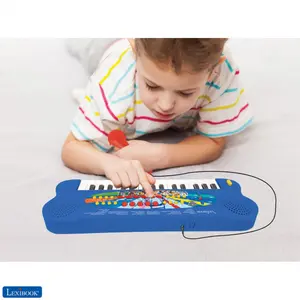 Elektroniske spil - elektronisk musikalsk keyboardpatrulje med mikrofon Lexibook image-4