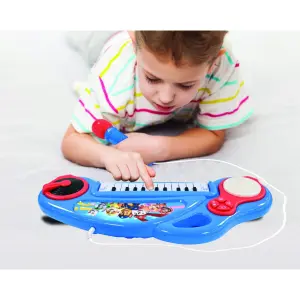 Piano electrónico con efectos de luz y micrófono - 24 teclas Lexibook La Pat’ Patrouille image-1