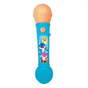 Wireless microphone board game with lights, melodies, and sound effects Lexibook Baby Shark image-0