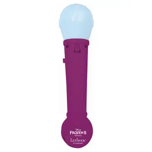 Light-Up Microphone Game with Melodies and Sound Effects Lexibook La reine des neiges image-1