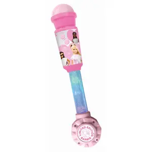 Microphone with light tube and speaker Lexibook Barbie image-0