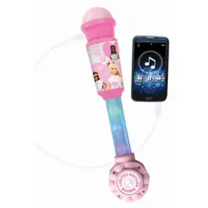 Microphone with light tube and speaker Lexibook Barbie image-2