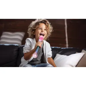 Microphone with light tube and speaker Lexibook Barbie image-4