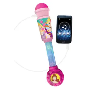 Microphone with light tube and speaker Lexibook Princesses Disney image-1