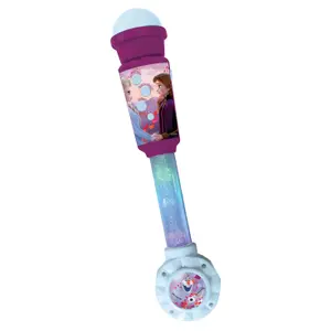 Microphone with light tube and speaker Lexibook Reine des Neiges image-0