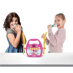 Bluetooth-Lautsprecher mit Lichteffekten, Mikrofonen und wiederaufladbarem Akku Lexibook Minnie Mouse image-2