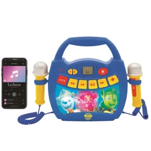 Bluetooth speaker with light effects, microphones and rechargeable battery Lexibook La Pat’ Patrouille image-1