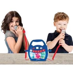 Bluetooth speaker with light effects and microphones Lexibook Spider-Man image-3