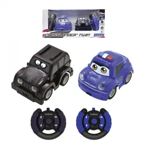 Police and thief car game set Lexibook Crosslander Twin image-0