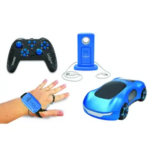 Rechargeable and programmable remote-controlled car with light effects Lexibook Crosslander® Phantom