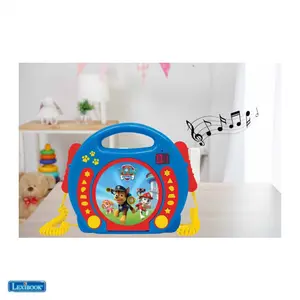 Portable cd player music kit + 2 patrol microphones Lexibook image-2