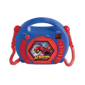 Lettore CD portatile con 2 microfoni Lexibook SpiderMan image-0