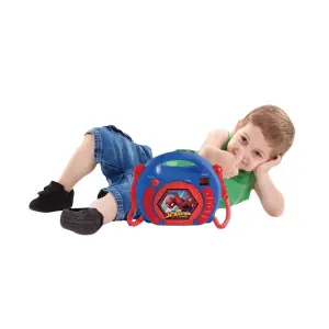 Lettore CD portatile con 2 microfoni Lexibook SpiderMan image-2