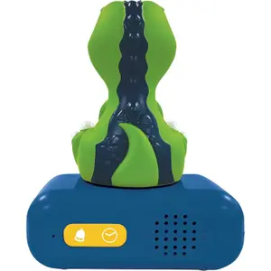 Digital alarm clock with 3d dinosaur nightlight and sound effects Lexibook image-1