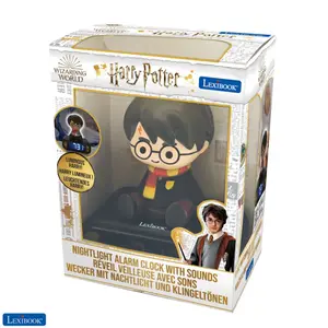 Digital alarm clock with 3d harry potter nightlight and sound effects Lexibook image-3